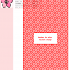 Image of a cross-stitch pattern featuring an oleander flower design in shades of red and pink. The pattern is partially obscured by an overlay.