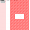 Image of a cross stitch pattern featuring a diagonal red and white striped design, with a small teapot icon in the corner and a watermark indicating purchase for full pattern access.