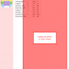 Cross stitch pattern depicting a rainbow-colored wig, featuring a whimsical design with bold colors and smooth curves.