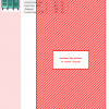 Image of a cross-stitch pattern depicting a three-section locker or room divider in shades of teal and green.