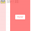 Image of a cross stitch pattern depicting a light yellow envelope with a letter containing a pink heart. Perfect for Valentine's Day or romantic gifts.