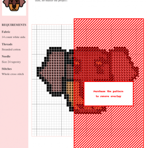 Image of a charming dachshund cross stitch pattern featuring brown and tan colors. The design is simple yet detailed, perfect for beginner to intermediate stitchers.