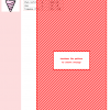 Cross stitch pattern of a pastel pink party popper with colorful confetti bursting out, perfect for celebrations.
