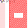 Image of a cross stitch pattern featuring three heart-shaped balloons in pastel purple, yellow, and pink.
