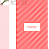 Cross stitch pattern of a cheerful, light green and yellow trumpet with a pink base. Perfect for adding a celebratory touch to your needlework.