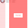 Image of a cross-stitch pattern featuring a cute, stylized chicken head encircled by a pink prohibition symbol.