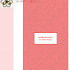 A charming cross stitch pattern depicting a stylized magnolia blossom in soft yellow and white.
