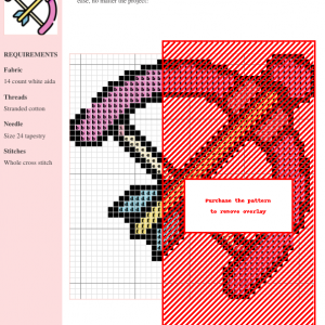 Arrow Cross Stitch Pattern