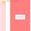 Cross stitch pattern featuring a cute letter and envelope, perfect for wedding, anniversary, or birthday projects. Pastel orange and pink color scheme.