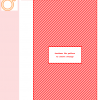 Image of a cross-stitch pattern depicting a peach-colored male gender symbol.