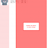 Image of a cross stitch pattern featuring a charming, stylized black panther with pink cheeks and ears.