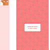 Cross stitch pattern featuring a cute, cartoonish log with a smiling face and simple details, in shades of orange-brown.