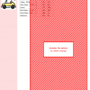 Cross stitch pattern design featuring a cute yellow car with a pink heart floating above it, surrounded by small stars.