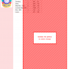 Image of a cross stitch pattern featuring a colorful stopwatch design with 'WOW' text at the bottom, surrounded by layered ribbons.