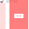 Cross stitch pattern featuring a charming illustration of a ladle filled with pink liquid.