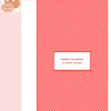 Cross stitch pattern featuring two kawaii potatoes; one smiling and one sleepy. Peach and cream colored threads.