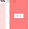 Image of a cross-stitch pattern depicting a cute pink convertible car.