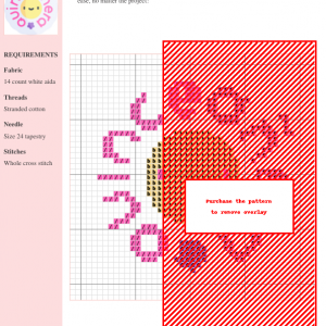 Image of a charming quinceañera cross stitch pattern featuring a smiling sun, purple star, and the word 'Quinceañera' in a circular design.