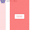 Image of a Clematis cross stitch pattern featuring a stylized lavender flower with a light blue center. Suitable for needlepoint, embroidery, and crafting projects.