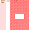 Image of a charming hamster cross stitch pattern design. The hamster is depicted in shades of brown and orange with pink ears.