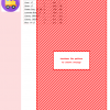 Image of a cross stitch pattern design featuring a cute yellow toy train on a purple background.