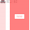 Cross stitch pattern depicting a pyramid of six champagne flutes filled with pink rosé.