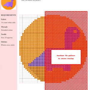 Dinosaur Cross Stitch Pattern