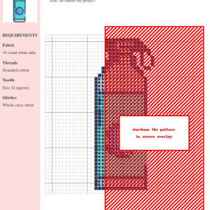 Beer Bottle Cross Stitch Pattern Design