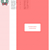 Cross stitch pattern of a festive Christmas wreath adorned with a red bow.