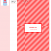 Cross stitch pattern depicting a light blue t-shirt with a red heart and 'MOM' in coral lettering.